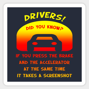 Drivers! Did you know? Sticker